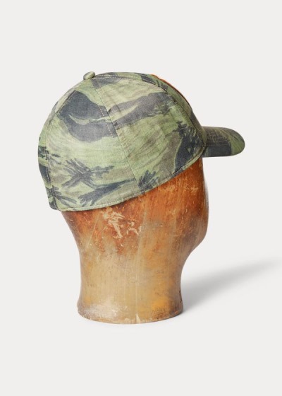 Men's Ralph Lauren Camouflage Caps | 490253KSR